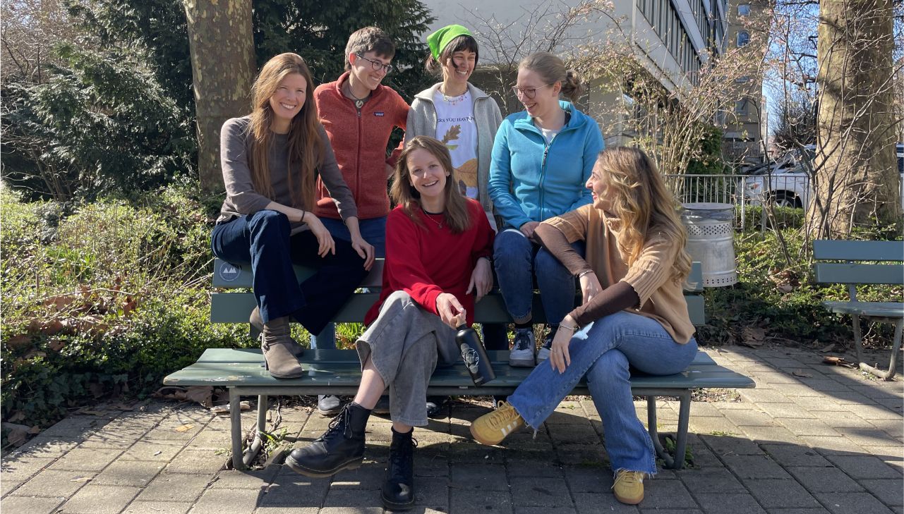 von links nach rechts: Valérie Sturm, Rahel Aschwanden, Ella-Mona Chevalley, Manuela Liem, Alice Cavadini
