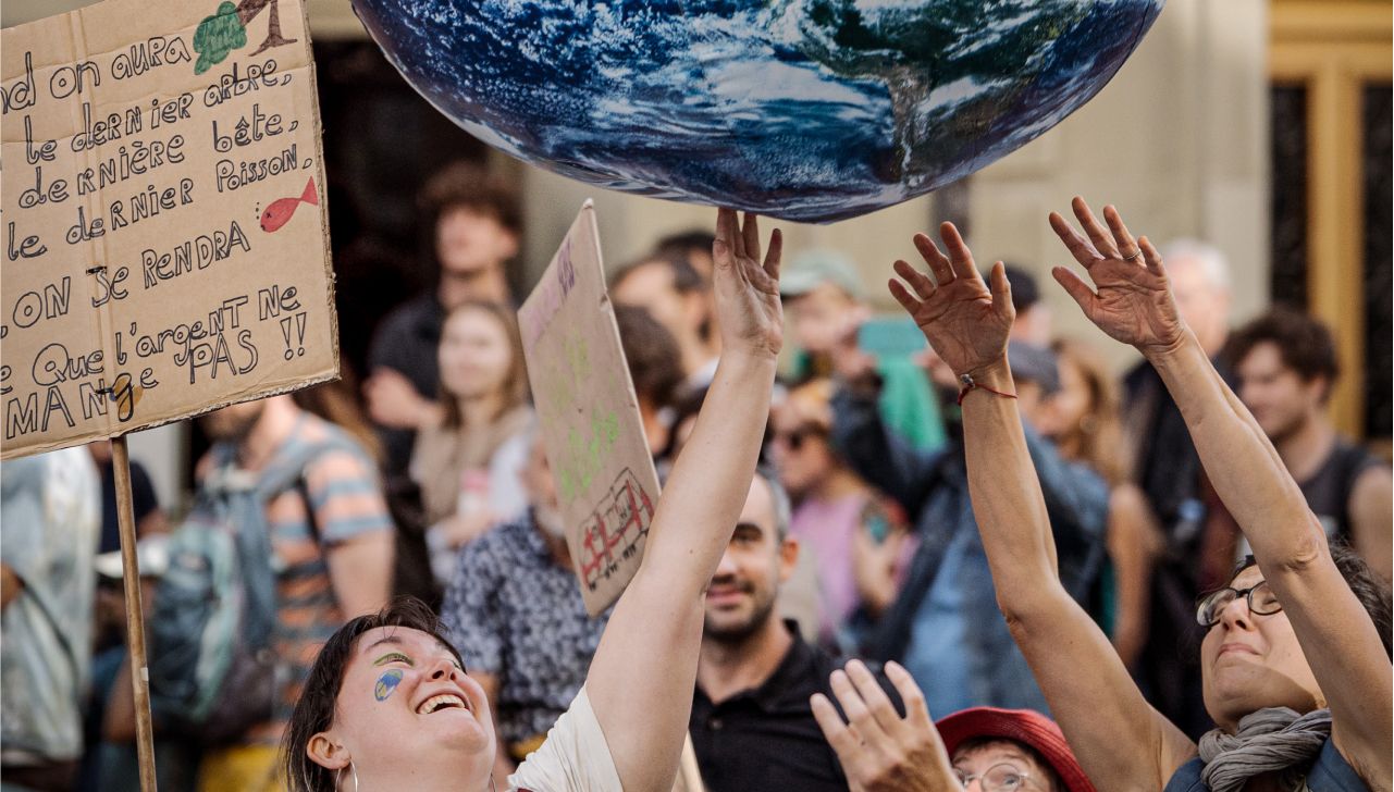 Manifestation nationale pour le climat 2023, Berne